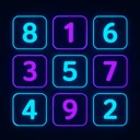Neon Grid Sudoku icon