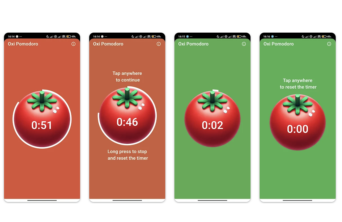 OxiPomodoro Screenshot