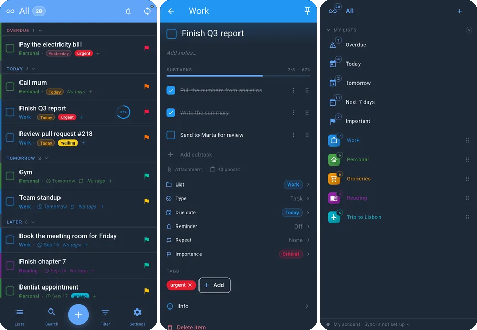 OxiTick screenshot